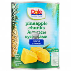 DOLCE Ананасовые кусочки в сиропе (567г)
