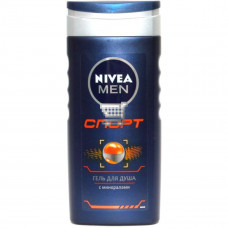 Nivea Гель д/д "Спорт" муж. тела и волос 250мл./24