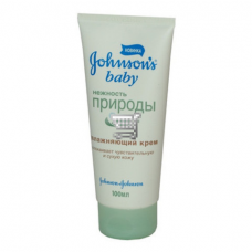 Крем увлажн Нежн Природы 100мл Johnson's baby