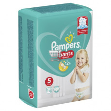 Детские Одноразовые подгузники-трусики PAMPERS 5 15 шт