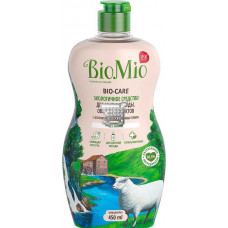 BioMio.BioCare Экол.ср-во для м/п,овощ/фрук с эк хлоп и/сер Б/З 450*15