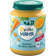 ФрутоНяня 190г. картофель, морковь, цыпленок