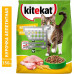 Корм для кошек kitekat курочка/овощ сух 400г 1x16