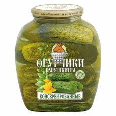 Медведь Любимый Огурцы Бабушкины премиум 1500мл 1/6 ст/б МЛ