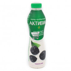 DANONE Йогурт активиа питьевой чернослив 670гр