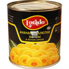 Ананасы Lorado 580 мл малютки шайбы в сиропе