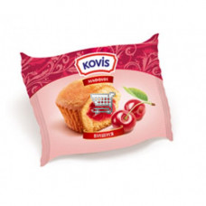 Мини-маффины "Kovis" 33 гр.*45 шт. (вишня)