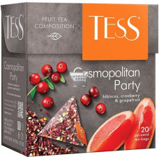 Tess Grapefruit Chill, Black tea (1,8 х 20 х 12) пирамидки