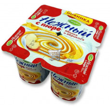 Campina Нежный 0,1% с пюре яблока и абрикос 100 гр