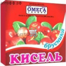 Кисель 200 гр брикет Брусника