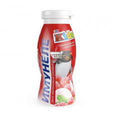 DANONE Йогурт актимель обогащенный детский клубничный пломбир 2,5% 100гр
