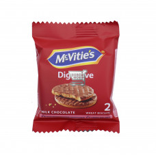 Печенье McVities 29.4гр из цельнозерн злаков с молочным шокол