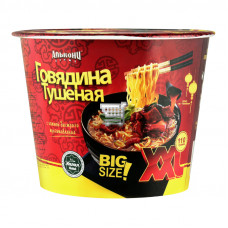 Лапша  Алькони баранина тушеная 110г