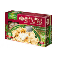 Вареники с картофелем 0,45 на сливочном масле