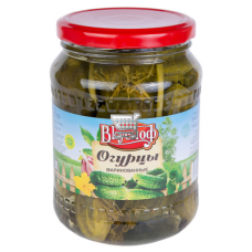 Вкусноф Огурцы маринованные по дом рецепту 700 г