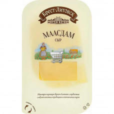 Сыр полтверд. "Брест-Литовск Маасдам" м.д.ж. 45% (слайс-нарезка) 150г