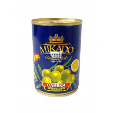 Mikado Оливки  фаршированные  лимоном  300 мл. ж/б