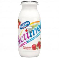 DANONE Йогурт актимель земляника шиповник 95 гр
