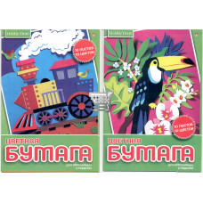Бумага цв. Фольги А4 10л. 10цв. ArtSpace