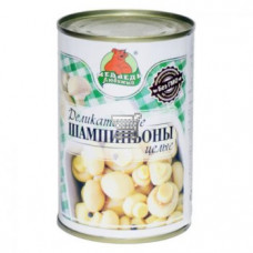 Медведь Любимый Шампиньоны целые деликатесные 425мл 1/24 ж/б МЛ