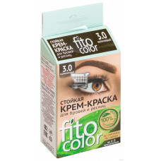 Крем-Краска для бровей и ресниц Fito коричневый
