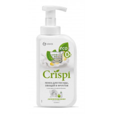 Средство для мытья посуды  "CRISPI" ПЕНКА с соком груши и экстрактом базилика 550 мл