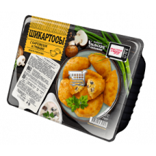Шикартосы пирожки с картофелем и грибами БЫСТРО &ВКУСНО 280.*8 ФУП /