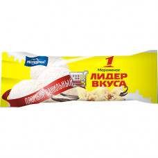 Весовое "Лидер вкуса" пломбир ванильный, 900 г 1/4 (ТР)