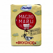 МАСЛО Вкусное 72,5 % 0.18 кг  МОЛКОМ