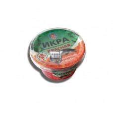 Икра красная со сливочным кремом пл/б 180г альгиновая АС