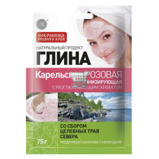 Глина Карельская розовая тонизир. 75 гр