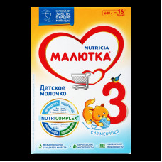 МАЛЮТКА 3, Молочко 600 г