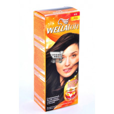 Wellaton Стойкая Крем-краска Темный шоколад 4/0 50мл.