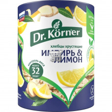 Хлебцы Кукурузно-рисовые "DR.KORNER"с имбирем и лимоном 90г /20шт/
