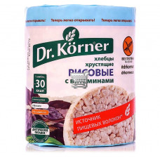 Хлебцы Рисовые с морской солью "DR.KORNER" 100г /20шт/