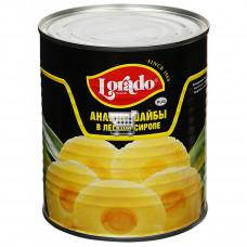 Ананасы Lorado 850 мл шайбы в сиропе