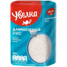 Крупа отборная Рис Длиннозерный шлифов 800 г
