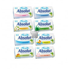 Мыло туалетное "Абсолют"  ассорти 90 гр