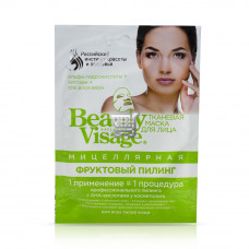 Тканевая маска для лица Beauty Visage Мицеллярная Фруктовый Пилинг