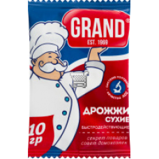 Дрожжи ,10гр, ГРАНД