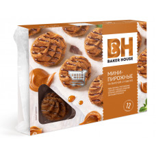 Мини-пирожные крошковые "Baker House" 240 гр (вареная сгущенка)