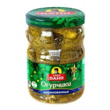 Дядя Ваня огурцы маринованные 0,95 л
