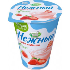 Campina Нежный 1,2% Клубника 320гр